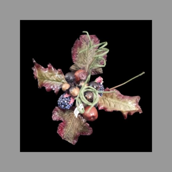 1 Lot of 6 Crafter  Berries Black and Blue Decoration for Crafters - Picture 2 of 6